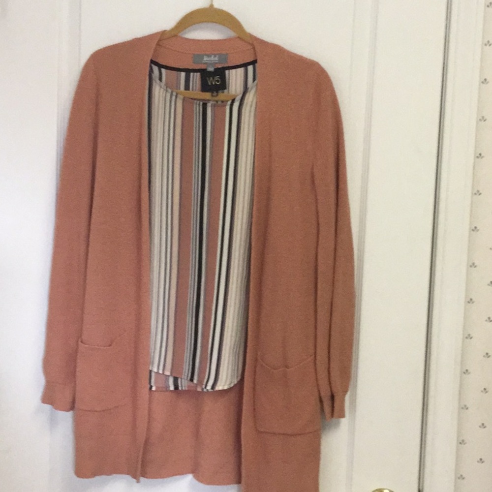 Top and Cardigan Ensemble